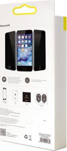 Baseus Baseus szkło na cały ekran Full Screen Privacy Anti-Spy z ramką 0.23mm 9H iPhone 8 Plus / iPhone 7 Plus czarny (SGAPIPH8P-ATG01) uniwersalny 19