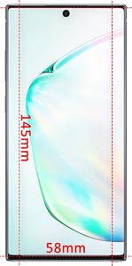 Hurtel Tempered Glass SCO (Screen Center Only) szkło hartowane 9H Samsung Note 10 (opakowanie – koperta) uniwersalny 2