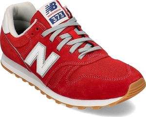 New Balance Buty męskie 373 czerwone r. 42.5 (ML373DE2) 3