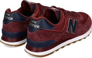 New Balance Buty męskie ML574SPQ bordowe r. 41.5 2