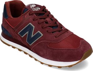 New Balance Buty męskie ML574SPQ bordowe r. 41.5 3