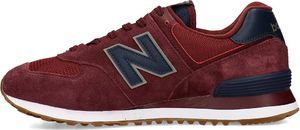 New Balance Buty męskie ML574SPQ bordowe r. 41.5 4