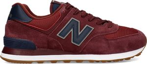 New Balance Buty męskie ML574SPQ bordowe r. 41.5 5