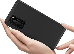 Alogy Etui na telefon silikonowe Alogy do Huawei P40 czarne uniwersalny 3