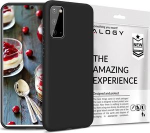 Alogy Etui Galaxy A41 czarne 2