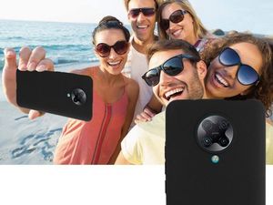 Alogy Etui na telefon silikonowe Alogy do Xiaomi Mi 10/ Mi 10 Pro czarne uniwersalny 2