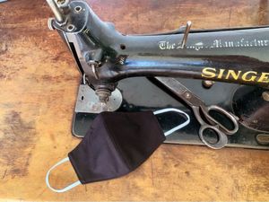 Alogy Maseczka ochronna 3-warstwowa wielokrotnego użytku czarna 4