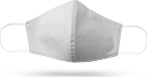 Alogy Maseczka ochronna 3-warstwowa wielokrotnego użytku szara 2