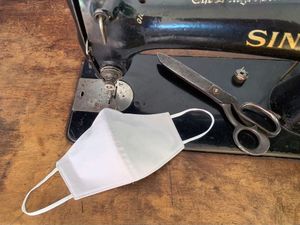 Alogy Maseczka ochronna 3-warstwowa wielokrotnego użytku szara 4