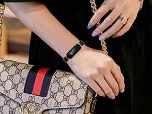 Alogy Pasek Alogy skóra leather band do Xiaomi Mi Band 3/4 Ciemny brąz uniwersalny 4