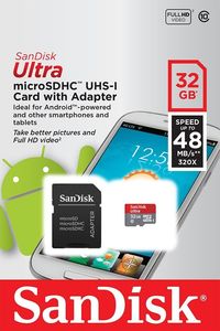 Karta SanDisk Ultra MicroSDHC 32 GB Class 10 UHS-I  (SB2894) 5