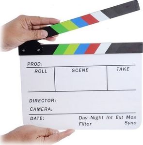 Commlite Klaps Filmowy 30x25cm / Biały / Na Pisaki - Mazaki (SB3939) - 5903876995737 3