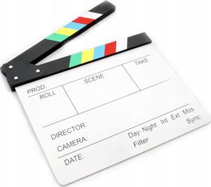 Massa KLAPS FILMOWY jak w HOLLYWOOD - BIAŁY / GADŻET 2