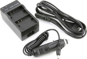 Ładowarka do aparatu Massa Ładowarka Podwójna / 2x Akumulator Bateria do Xiaomi Yi 2 4K 7