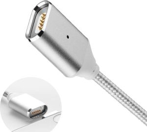 Kabel USB POFAN Kabel Magnetyczny MicroUSB - Srebrny 11