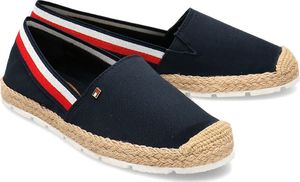 Tommy Hilfiger Tommy Hilfiger Basic Tommy Corporate - Espadryle Damskie - FW0FW04738 DW5 40 1