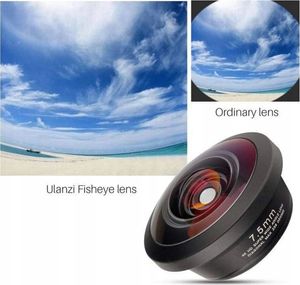 Ulanzi Obiektyw FishEye Rybie Oko 4K HD 7,5mm do telefonu 3