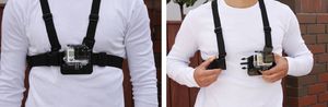 Xrec Zestaw 3w1 MONOPOD / HEAD STRAP / CHEST MOUNT do GoPro HERO 4 3+ 3 2 1 5