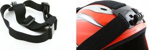 Xrec Zestaw 3w1 MONOPOD / HEAD STRAP / CHEST MOUNT do GoPro HERO 4 3+ 3 2 1 7