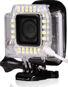 Tolifo LAMPA FOTO VIDEO / diody LED 40 do GoPro HERO 4 3+ 1