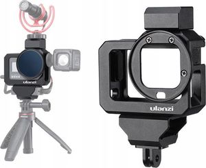 Ulanzi Klatka / Ramka Aluminiowa + 3x Adapter do Gopro 8 Black 3