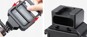 Ulanzi Klatka / Ramka Aluminiowa + 3x Adapter do Gopro 8 Black 6