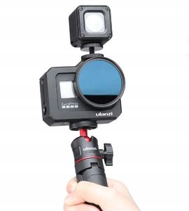 Ulanzi Klatka / Ramka Aluminiowa + 3x Adapter do Gopro 8 Black 10
