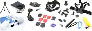 Xrec ZESTAW Akcesoria do GoPro HERO 5 4 3+ 3 + / SJCAM SJ7000 / SJ6000 / SJ5000 / SJ4000 3