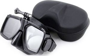 Xrec Maska do Nurkowania / Pływania z Mocowaniem do GoPro 7 6 5 4 3+ 3 2 / SJCAM / Xiaomi 2