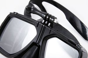 Xrec Maska do Nurkowania / Pływania z Mocowaniem do GoPro 7 6 5 4 3+ 3 2 / SJCAM / Xiaomi 4