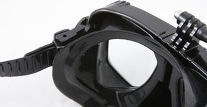 Xrec Maska do Nurkowania / Pływania z Mocowaniem do GoPro 7 6 5 4 3+ 3 2 / SJCAM / Xiaomi 6