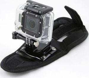 Xrec Mocowanie Uchwyt Pasek na Dłoń Rękę / 360 stopni / do kamer GoPro 7 6 5 4 3 2 / SJCAM / Xiaomi 3
