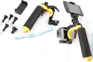Xrec Uchwyt Stabilizujący / BOJKA ze Spustem + Uchwyt na Telefon do GoPro Hero 7 / SJCAM / Xiaomi / Xiaoyi 1