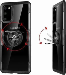 Alogy Etui na telefon Alogy Armor Ring Holder do Samsung Galaxy S20 czarne uniwersalny 6