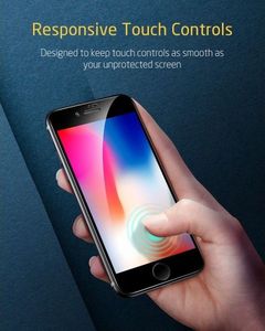 ESR SZKŁO HARTOWANE ESR SCREEN SHIELD 3D IPHONE 7/8/SE 2020 BLACK 8