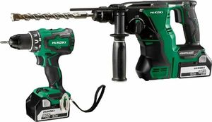 Zestaw elektronarzędzi Hikoki 6-elementowy (KC18DRBLWDZ) 2