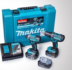 Zestaw narzędzi Makita MAKITA ZESTAW COMBO 18V DLX2127X1 (DDF482+DTD152) 3x3,0Ah MDLX2127X1 1