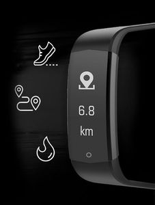 Smartband Lenovo HX06H Cardio 2 Czarny 3