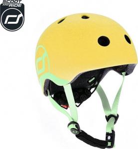 ScootAndRide Kask dla dzieci 1-5 lat Lemon r. XXS-S (96390) 1