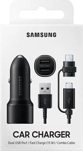 Ładowarka Samsung 2x USB-A 2 A  (EP-L1100WBEGEU) 1
