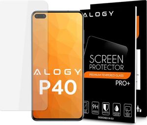 Alogy Szkło na telefon hartowane Alogy do Huawei P40 Lite / P40 Lite E uniwersalny 1