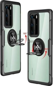 Alogy Etui Alogy Ring Holder Clear Armor do Huawei P40 Pro czarne uniwersalny 7