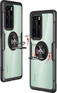 Alogy Etui Alogy Ring Holder Clear Armor do Huawei P40 czarne uniwersalny 5
