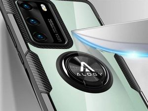 Alogy Etui Alogy Ring Holder Clear Armor do Huawei P40 czarne uniwersalny 7
