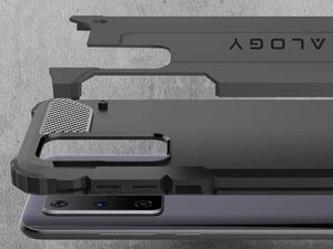 Alogy Etui na telefon Alogy Hard Armor do Samsung Galaxy S20 Ultra szare uniwersalny 3