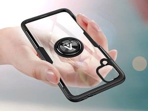 Alogy Etui Alogy Ring Holder Clear Armor do Huawei P40 Lite czarne uniwersalny 5