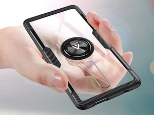 Alogy Etui Alogy Ring Holder Clear Armor do Xiaomi Mi 10T/ Redmi K30/ Poco X2 czarne uniwersalny 6