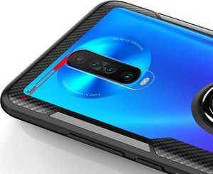 Alogy Etui Alogy Ring Holder Clear Armor do Xiaomi Mi 10T/ Redmi K30/ Poco X2 czarne uniwersalny 8