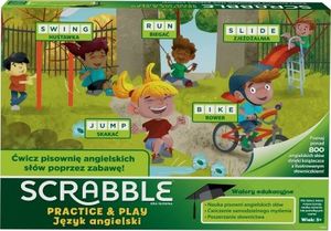 Mattel Gra Scrabble Practice and Play Angielski (GGB32) 1