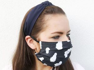 Matpol Maseczka ochronna 2-warstwowa street wielokrotnego użytku chmurki 6